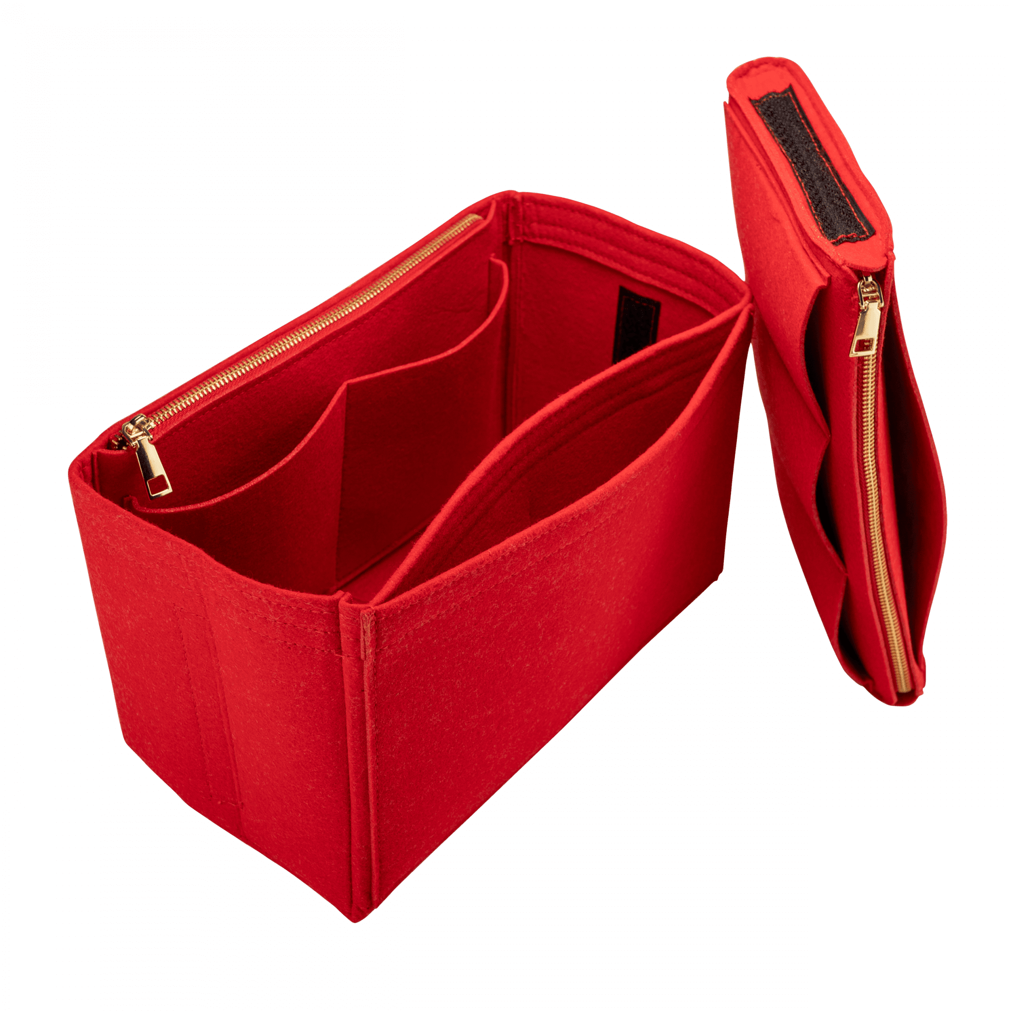 Taschenorganizer Filz Organizer für Rucksack Handtasche 28,4x21,8x12,9cm Beige 